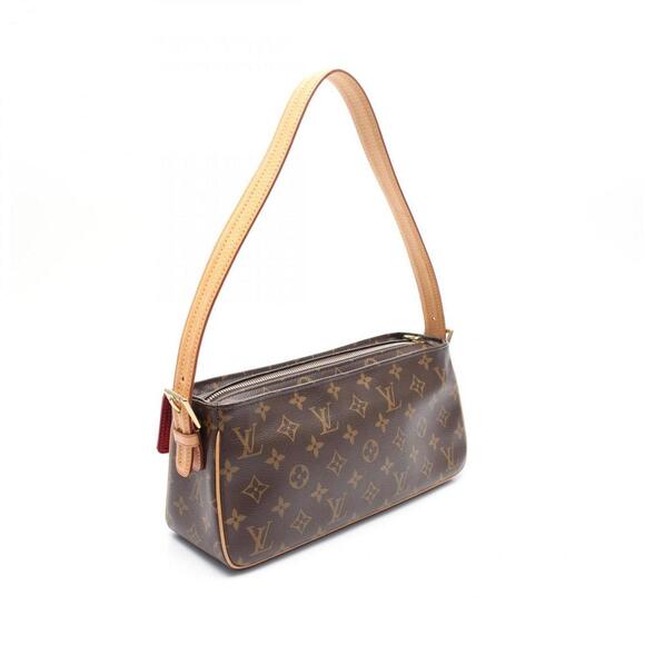 LOUIS VUITTON Brown Monogram Leather Shoulder Bag - Picture 3 of 11
